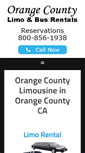 Mobile Screenshot of orange-county-limousine-service.com